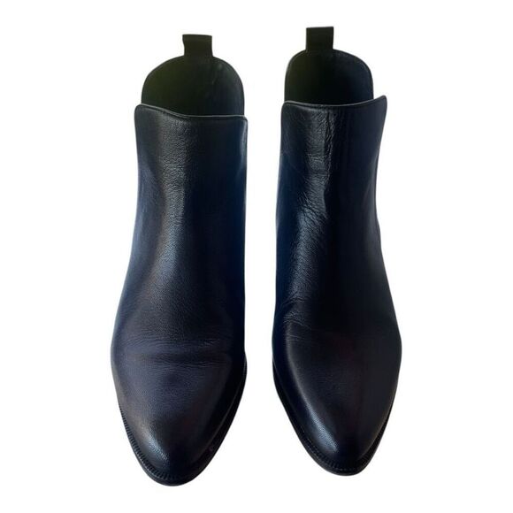 Spring Step Cozze Black Leather Ankle Booties Women’s Size 8.5 or EU 39 - Picture 4 of 11